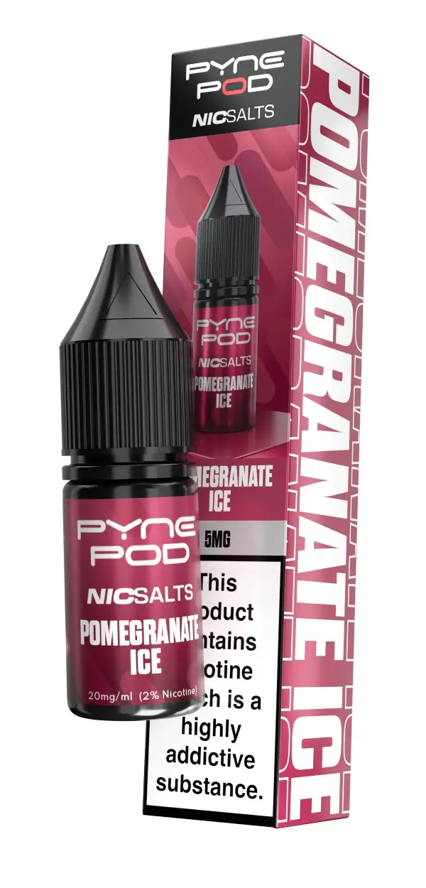 Pomegranate Ice Nic Salt E-Liquid by Pyne Pod 10ml